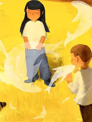 后妈让孩子为她洗脚