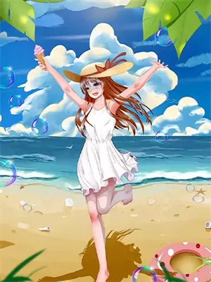 山海经神兽朏朏拟人