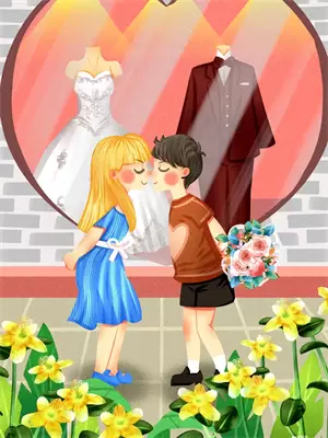 红妆素裹分外妖娆图片
