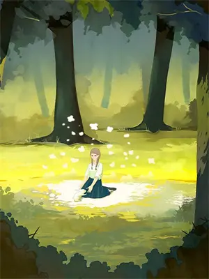 分手后再见面的眼神