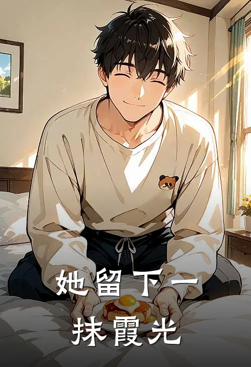 她留下一抹霞光