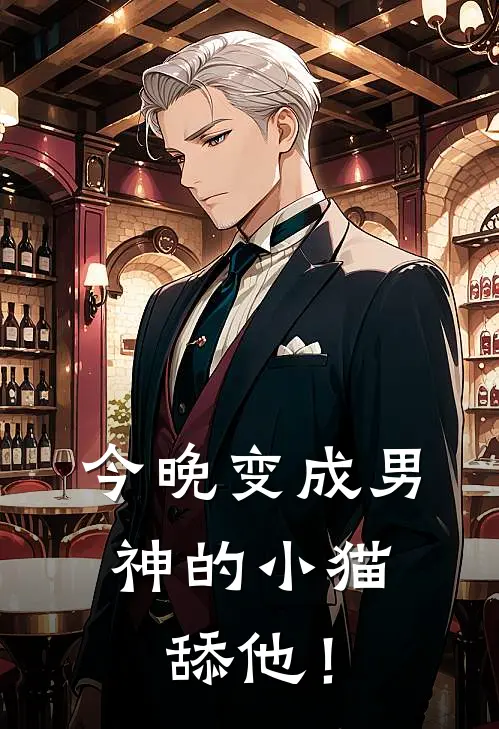 今晚变成男神的小猫，舔他！