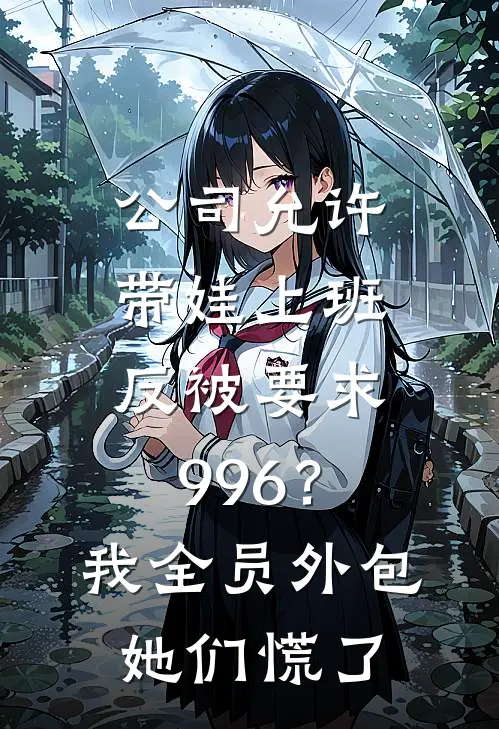 公司允许带娃上班，反被要求996？我全员外包，她们慌了